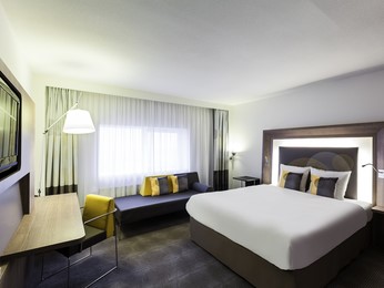 Impressie hotelkamer Novotel
