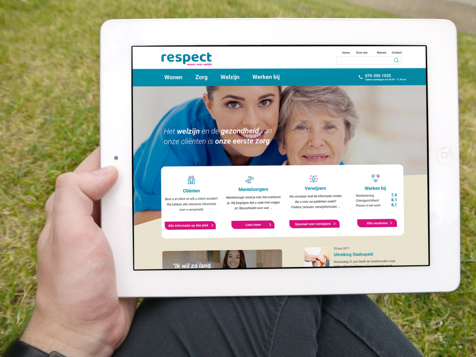 Lancering nieuwe site