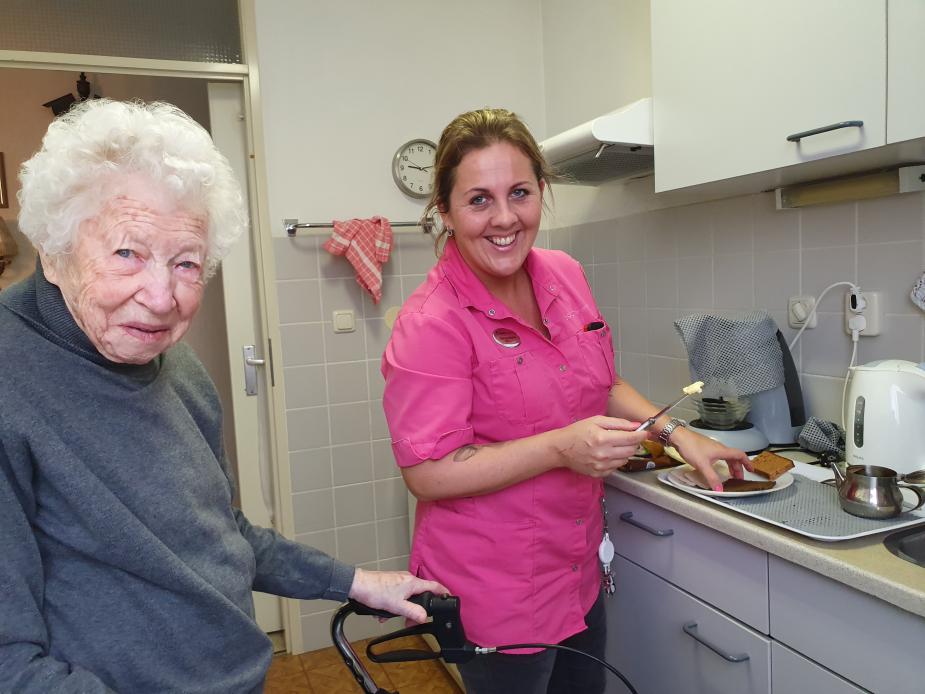 Bianca Moulton, flexmedewerker