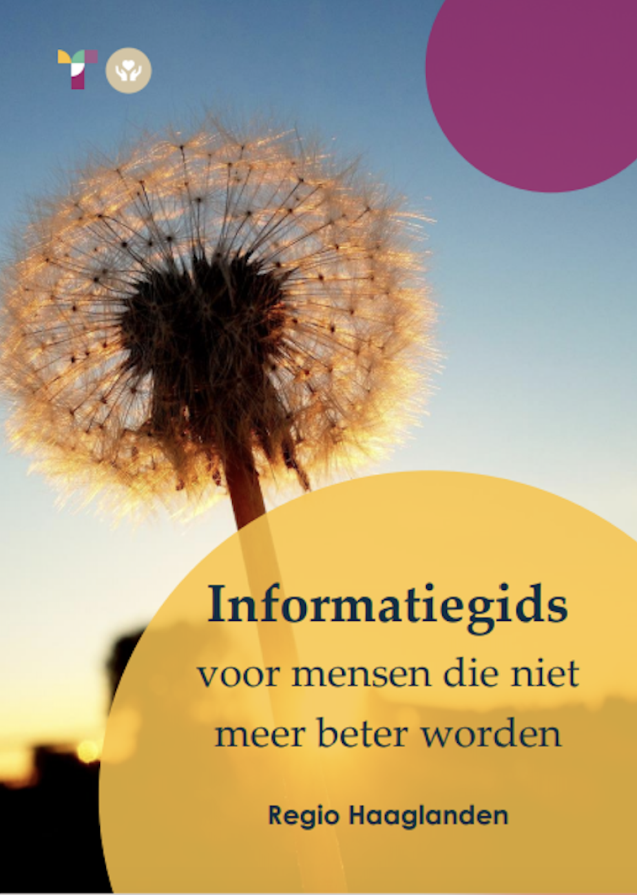 afbeelding Informatiegids voor mensen die niet meer beter worden. Regio Haaglanden