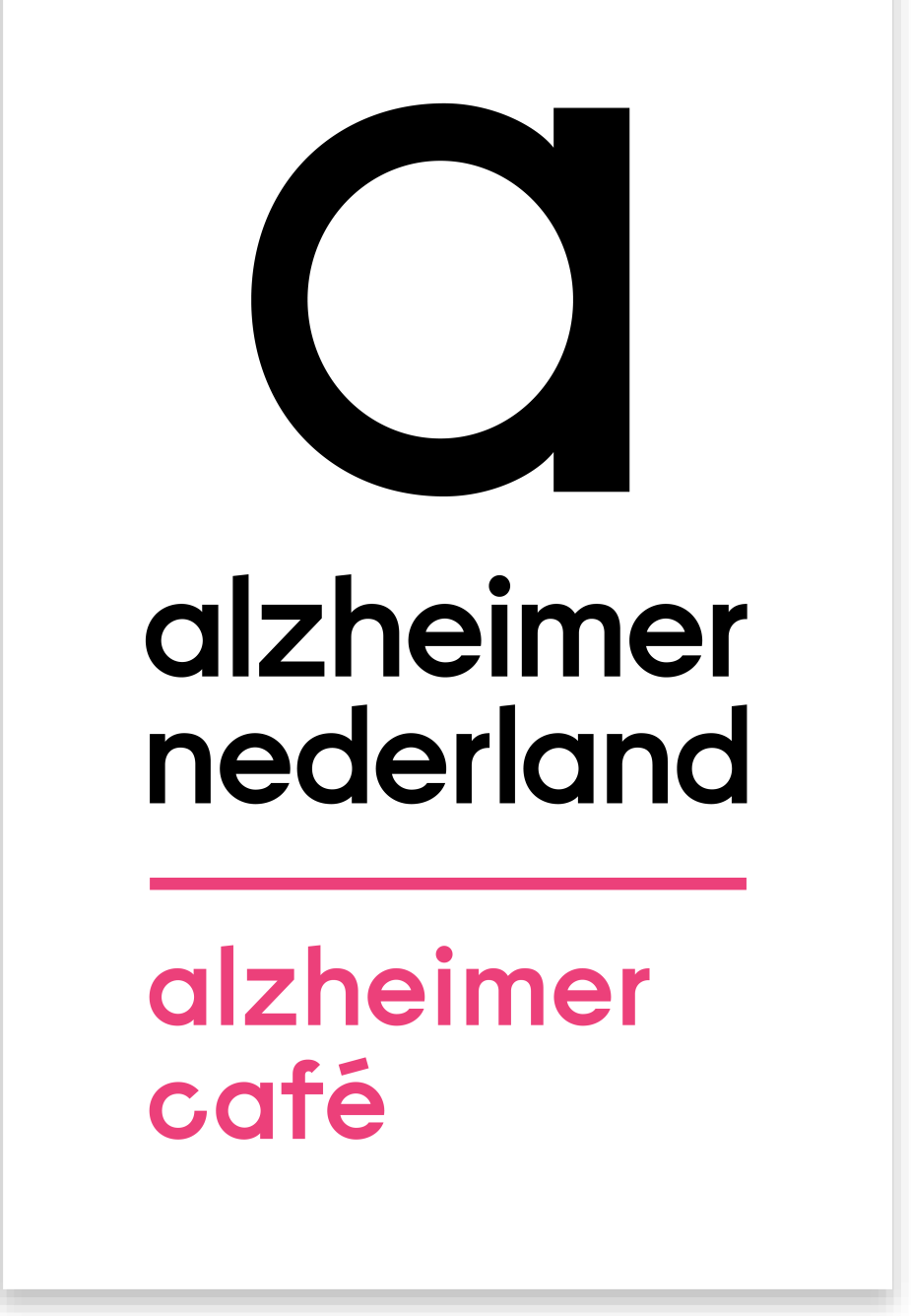 Logo alzheimer  Nederland en alzheimer cafe