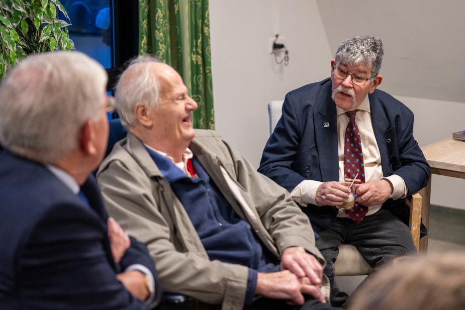 Bezoek burgemeester Jan van Zanen