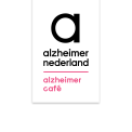 Logo alzheimer  Nederland en alzheimer cafe